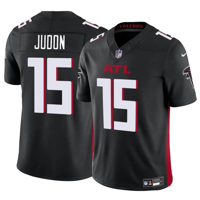 Men's Atlanta Falcons #15 Matthew Judon Black 2024 F.U.S.E Vapor Untouchable Limited Football Stitched Jersey - Click Image to Close